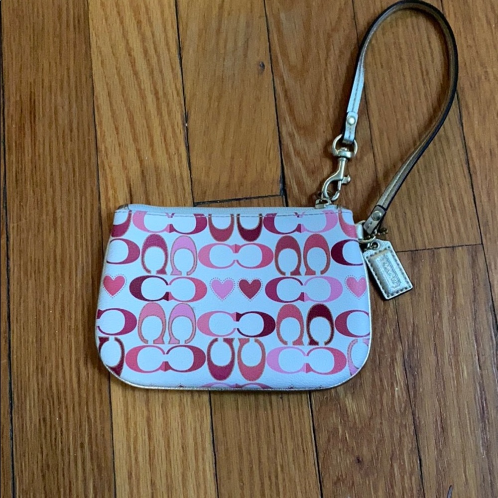 Super Cute Coach Wristlet